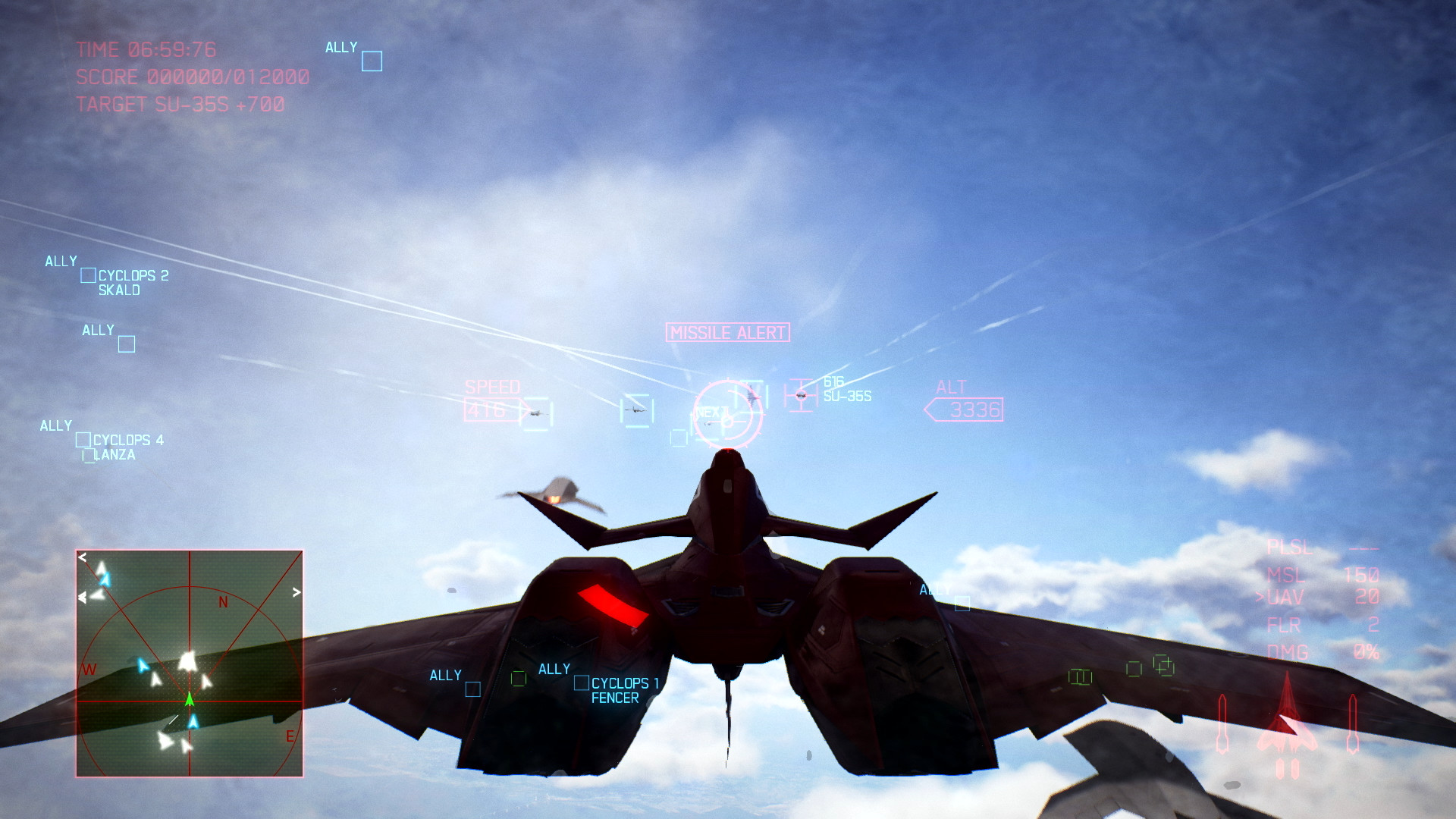 ACE COMBAT™7: SKIES UNKNOWN - ADF-11F Raven Set screenshot 7