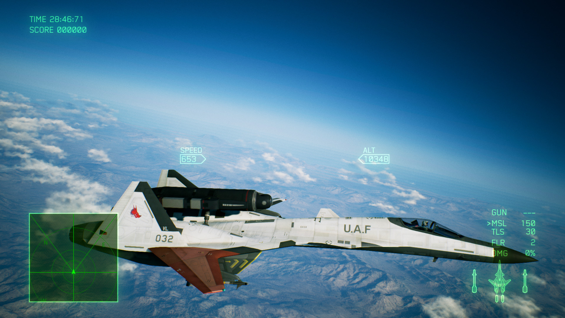 ACE COMBAT™7: SKIES UNKNOWN - ADFX-01 Morgan Set screenshot 1