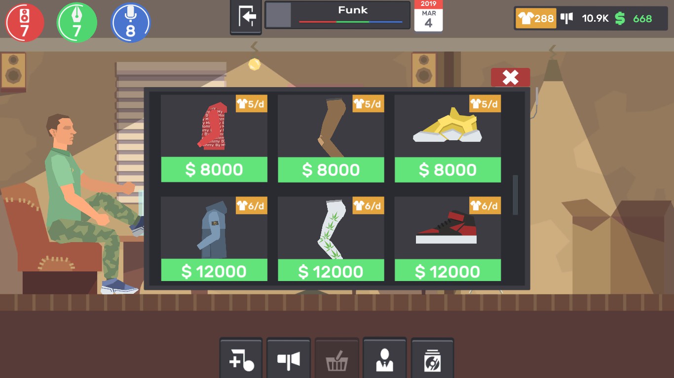 RapStar Tycoon screenshot 4