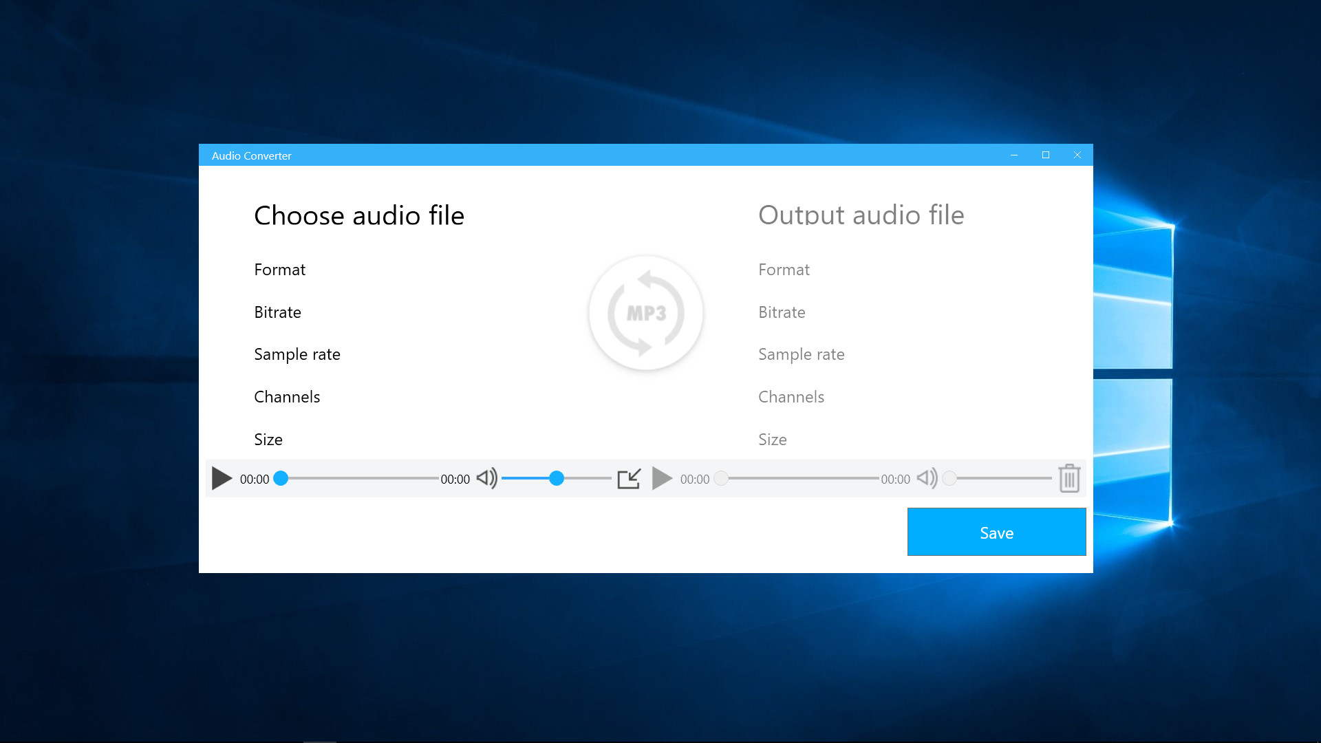 Audio Converter screenshot 1