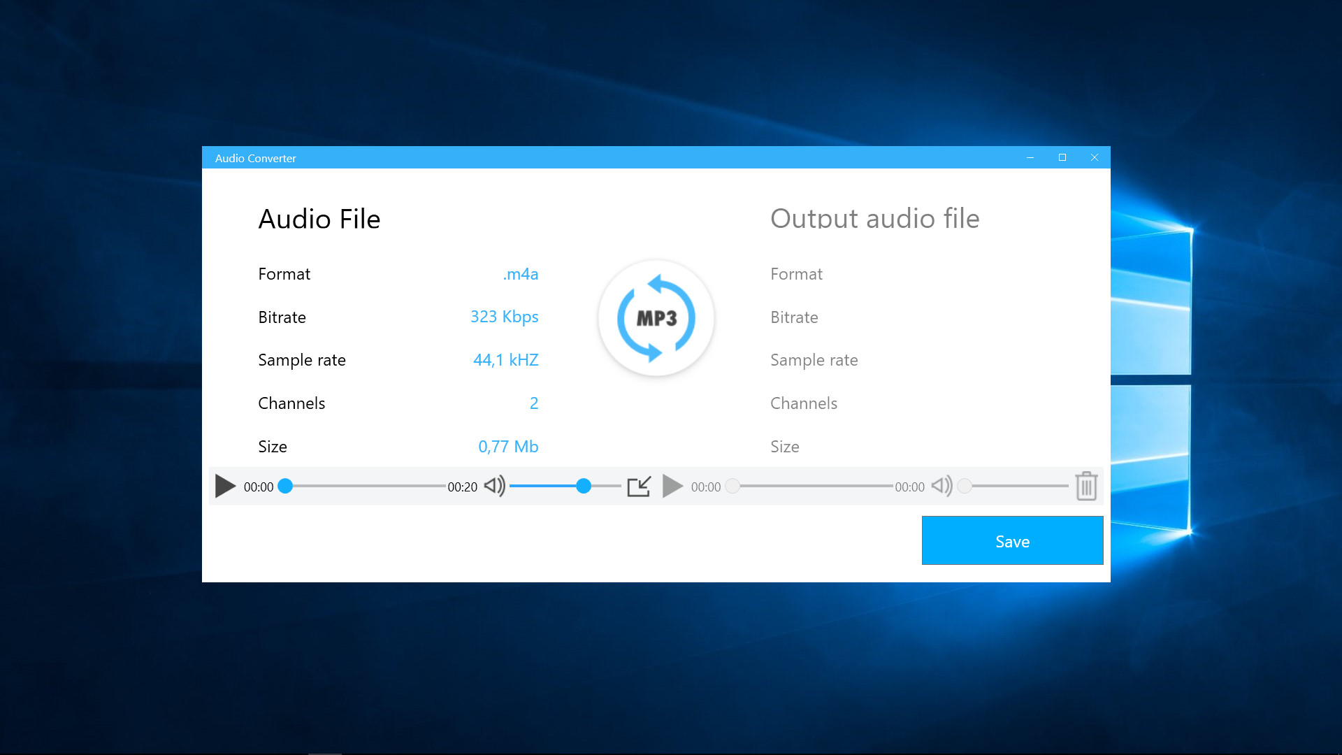 Audio Converter screenshot 2