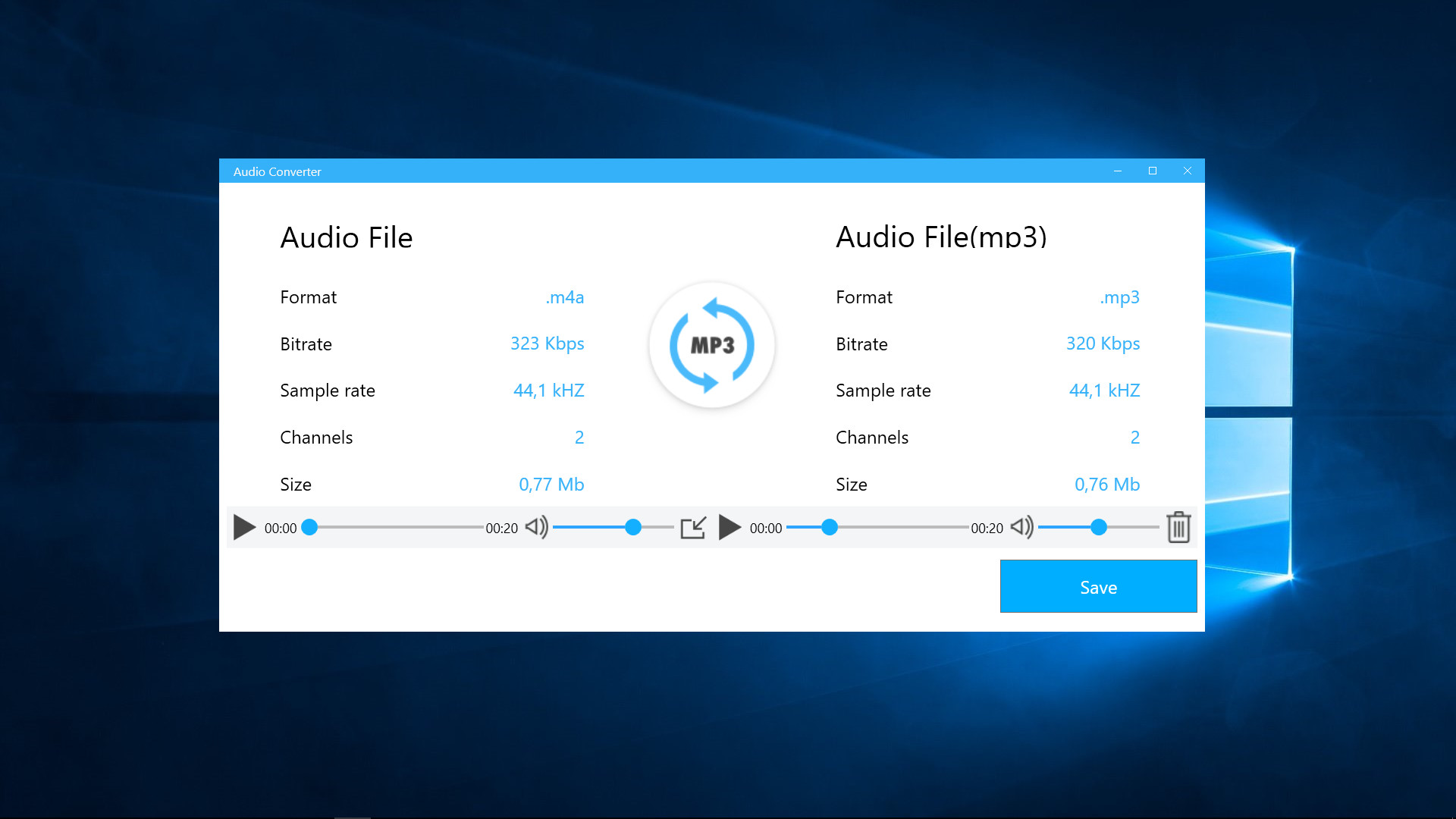 Audio Converter screenshot 3