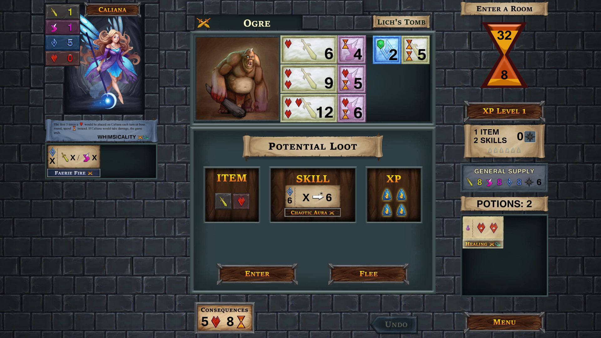 One Deck Dungeon - Caliana screenshot 1