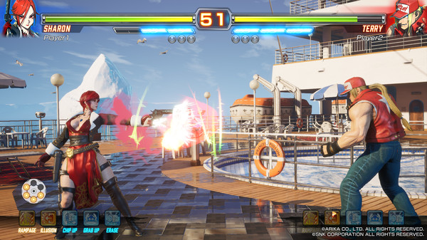 FIGHTING EX LAYER screenshot