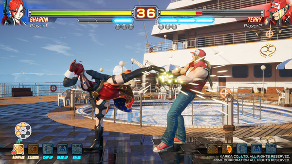 FIGHTING EX LAYER screenshot