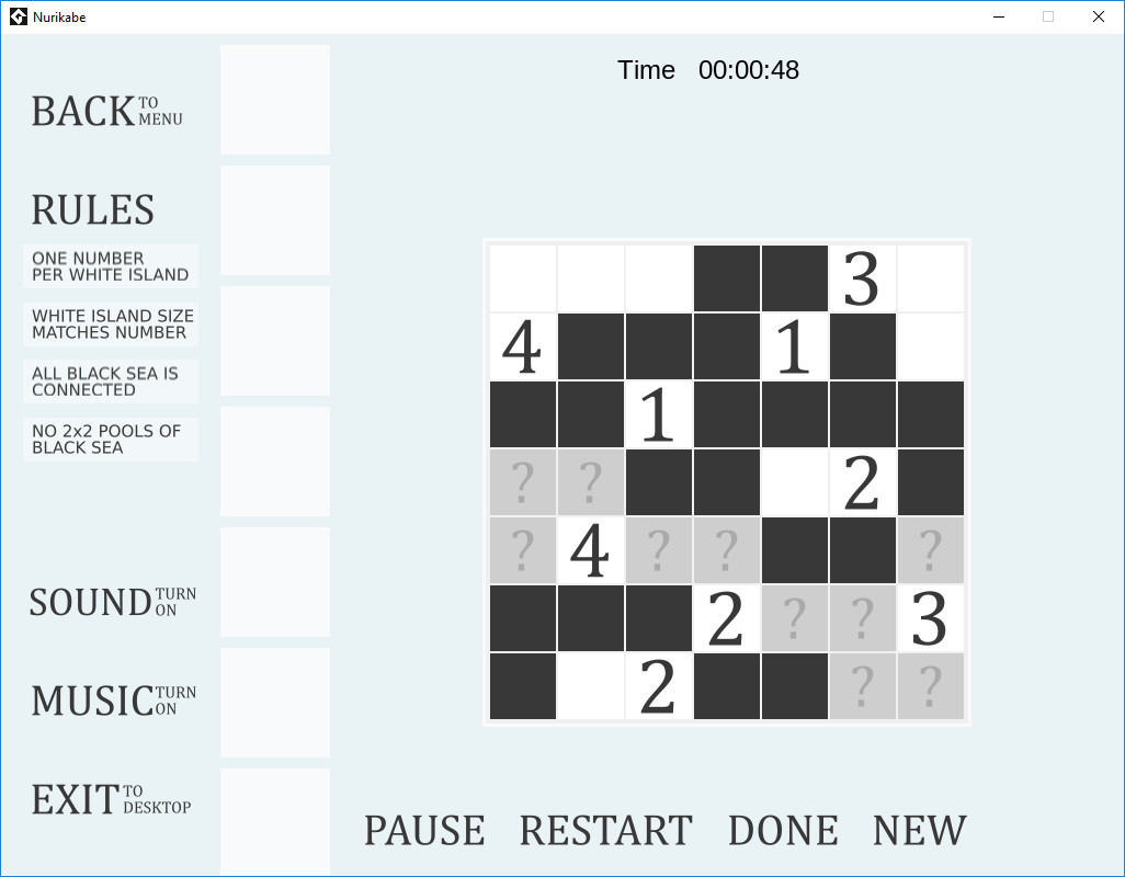 Nurikabe screenshot 5