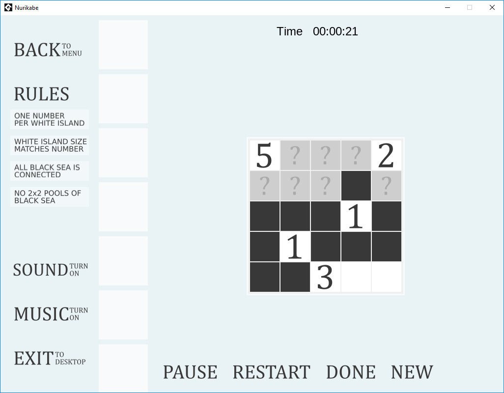 Nurikabe screenshot 4