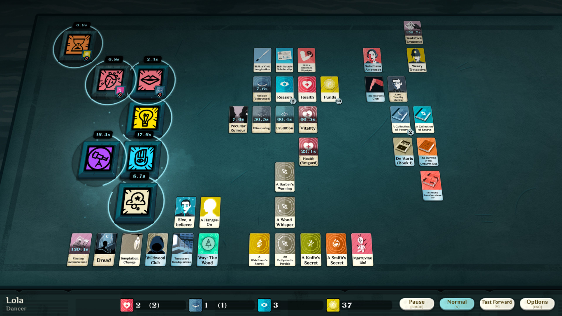 Cultist Simulator: The Dancer screenshot 1