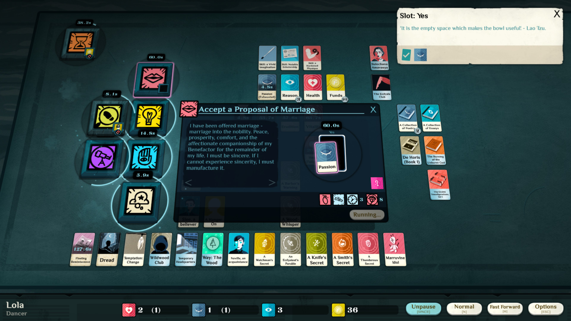 Cultist Simulator: The Dancer screenshot 14