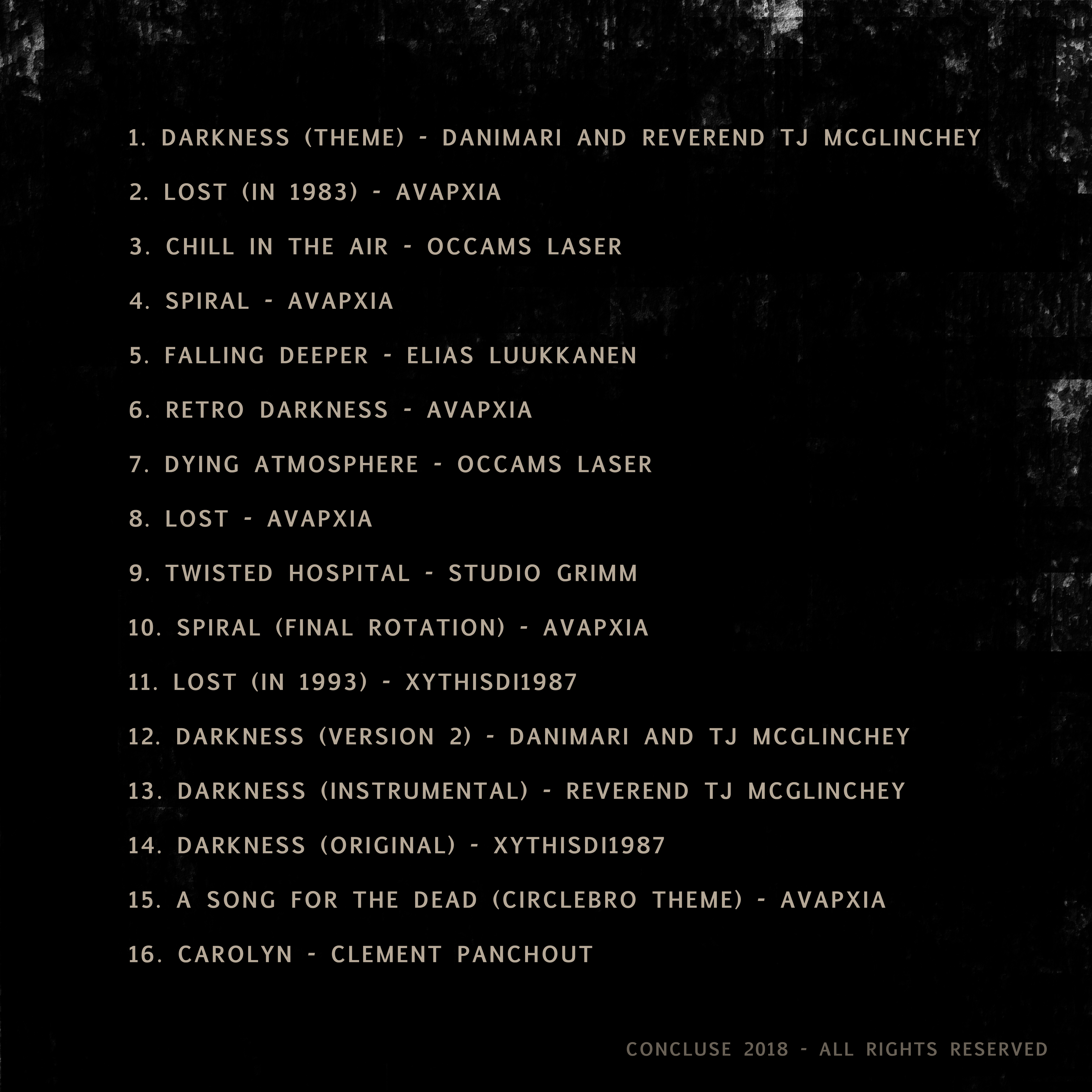 CONCLUSE - Original Soundtrack screenshot 2