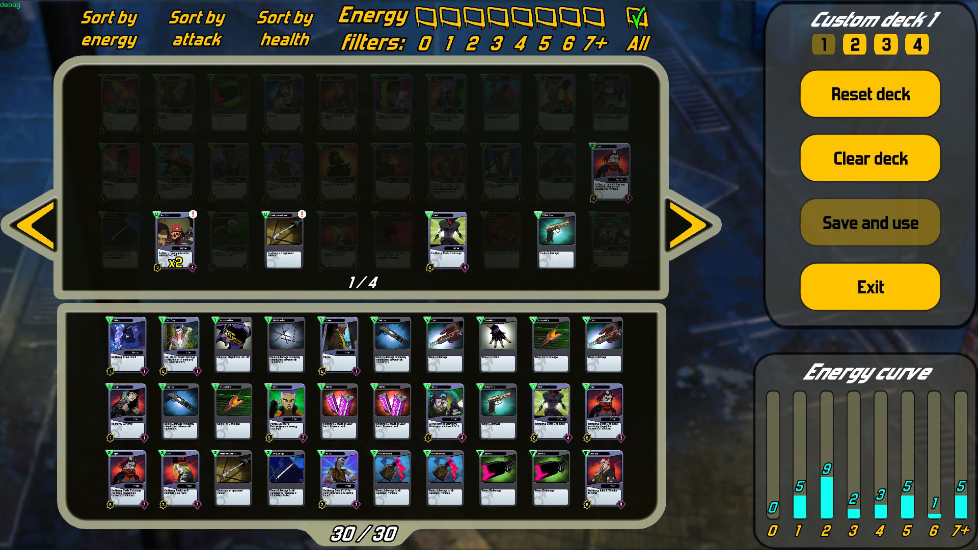 Urbance Clans Card Battle! screenshot 2