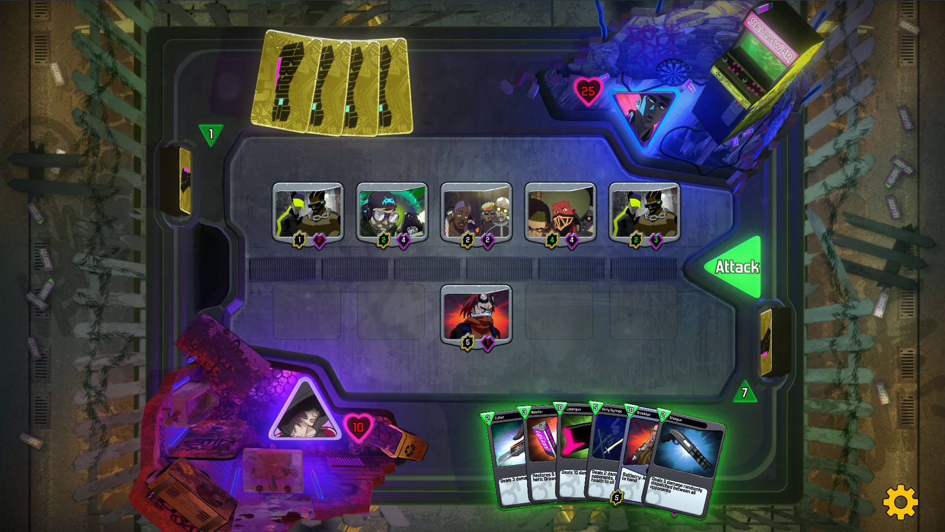 Urbance Clans Card Battle! screenshot 1