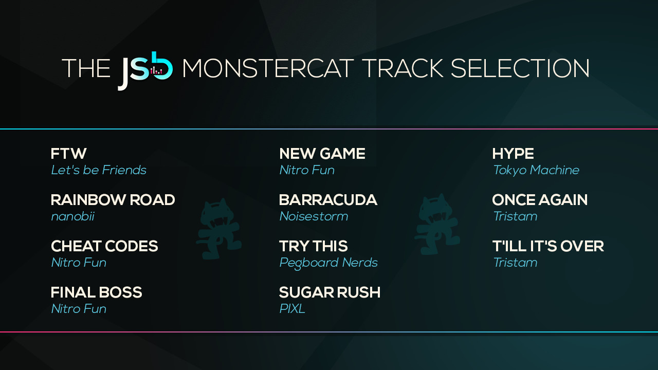 Just Shapes & Beats - Monstercat Track Selection no Steam