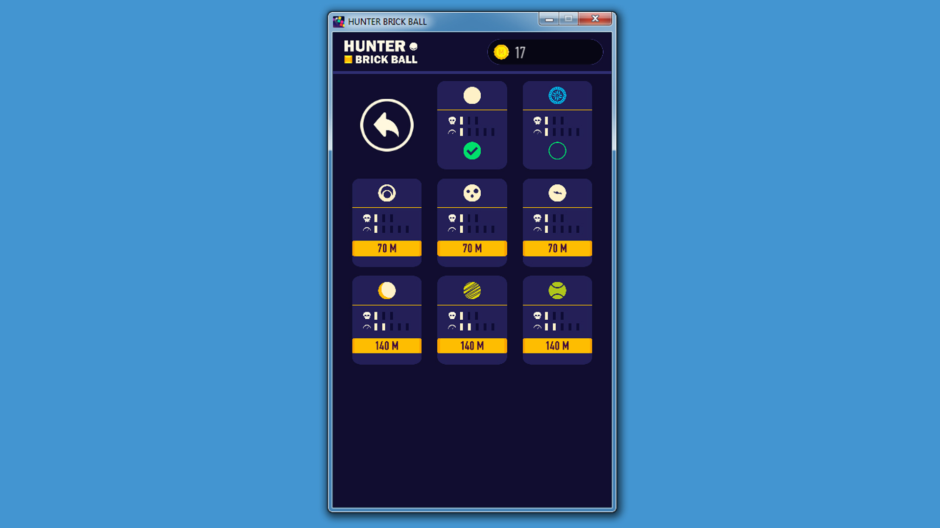 HUNTER BRICK BALL screenshot 1