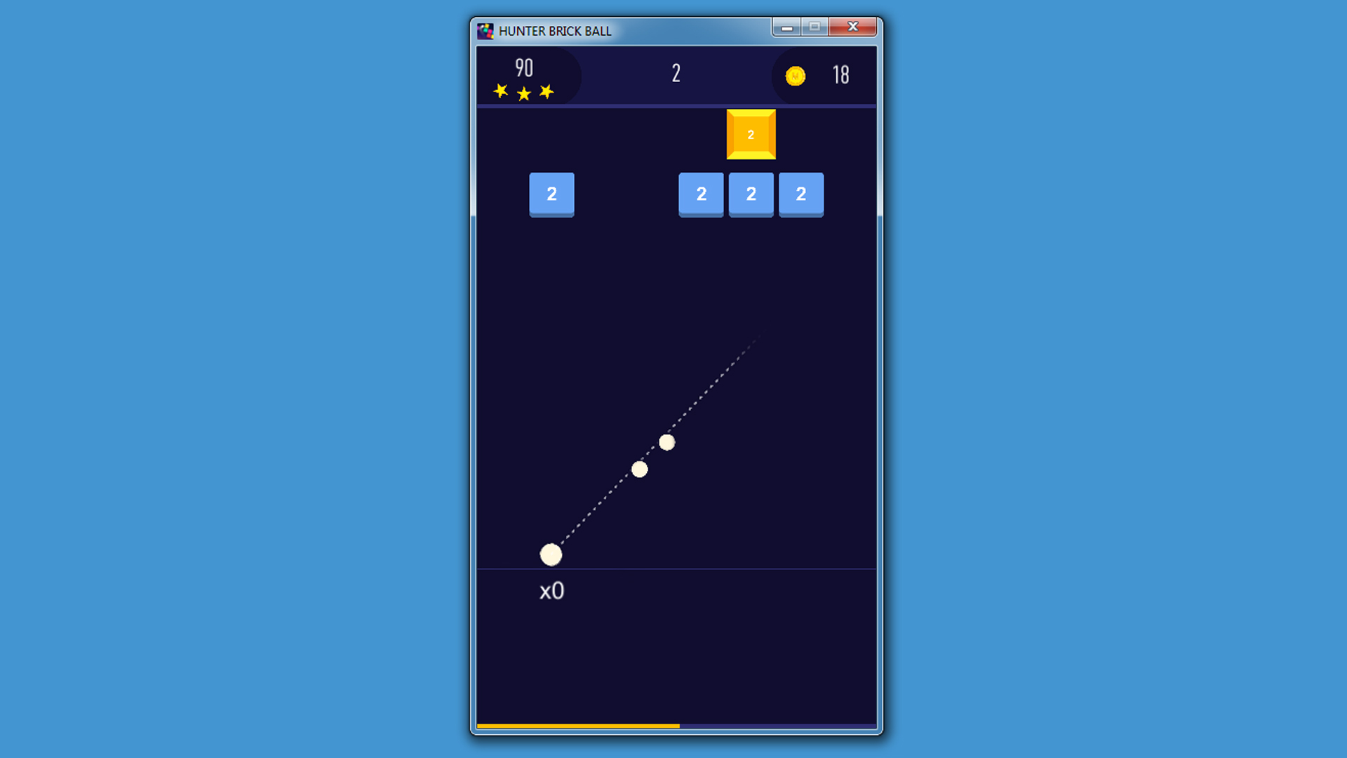 HUNTER BRICK BALL screenshot 2