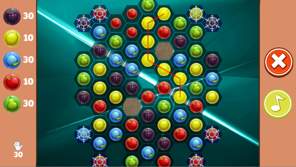Swipe Fruit Smash screenshot 1