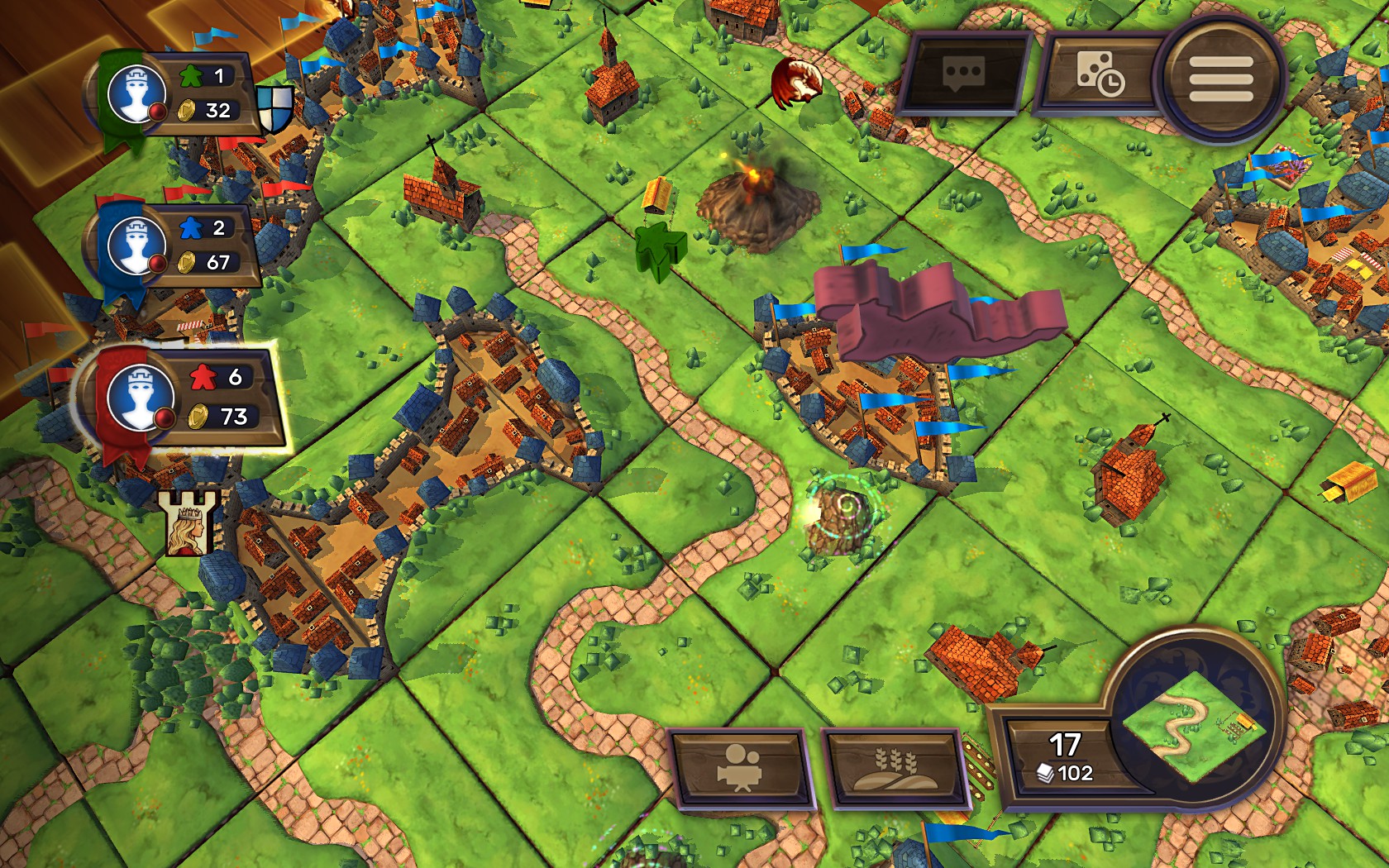 Carcassonne - The Princess & the Dragon Expansion screenshot 2