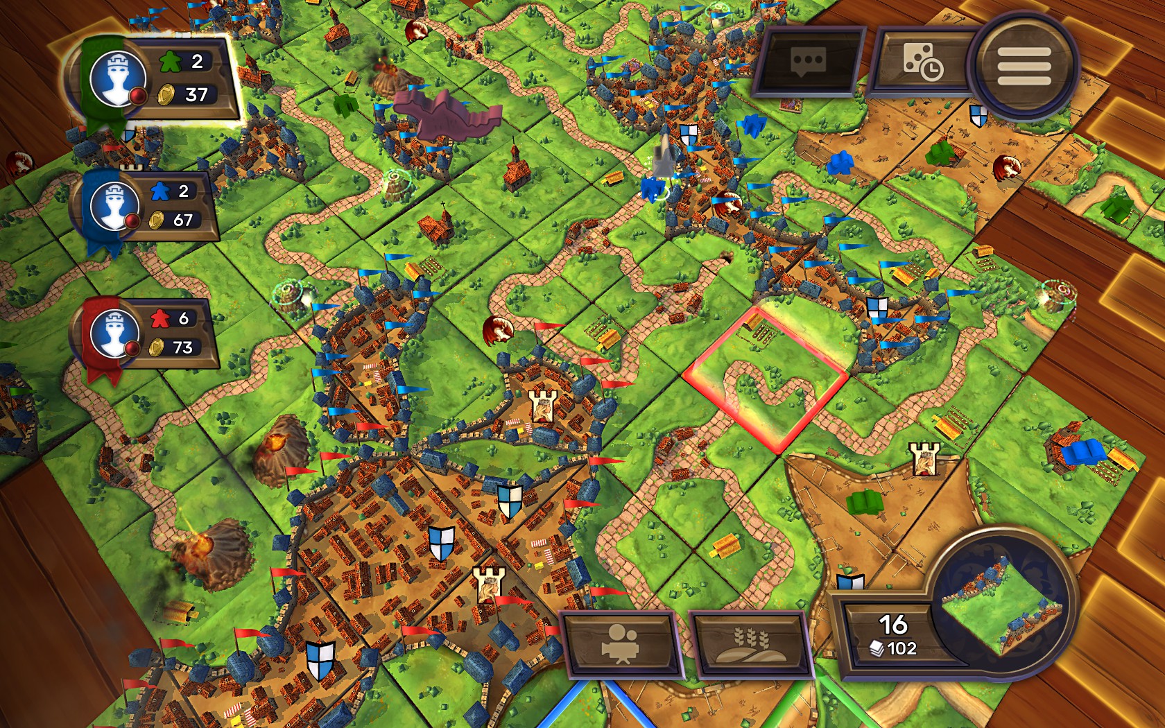 Carcassonne - The Princess & the Dragon Expansion screenshot 4