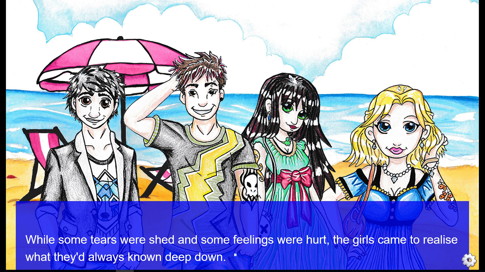 Let's Split Up (A Visual Novel) screenshot 1