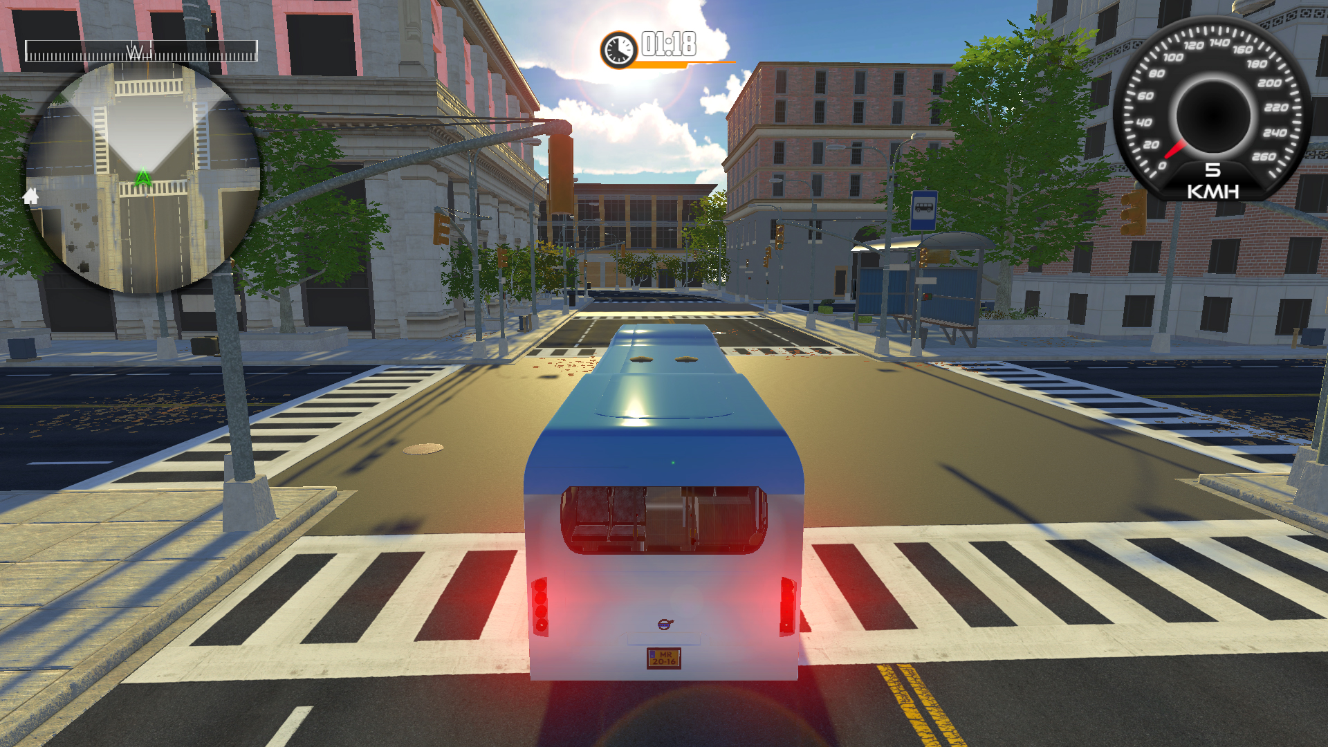 Coach Bus Simulator Parking screenshot 5