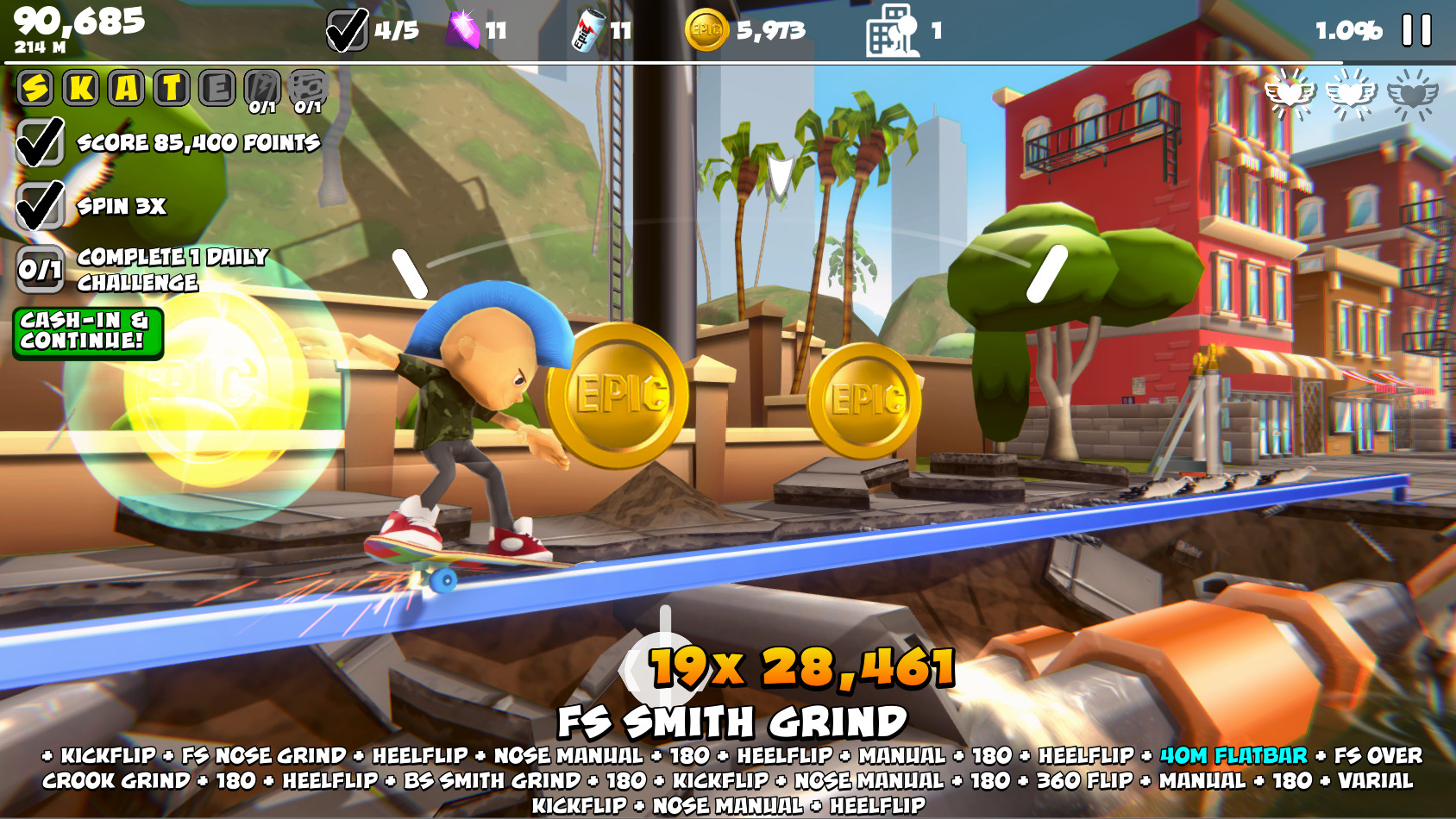 Epic Skater 2 screenshot 3