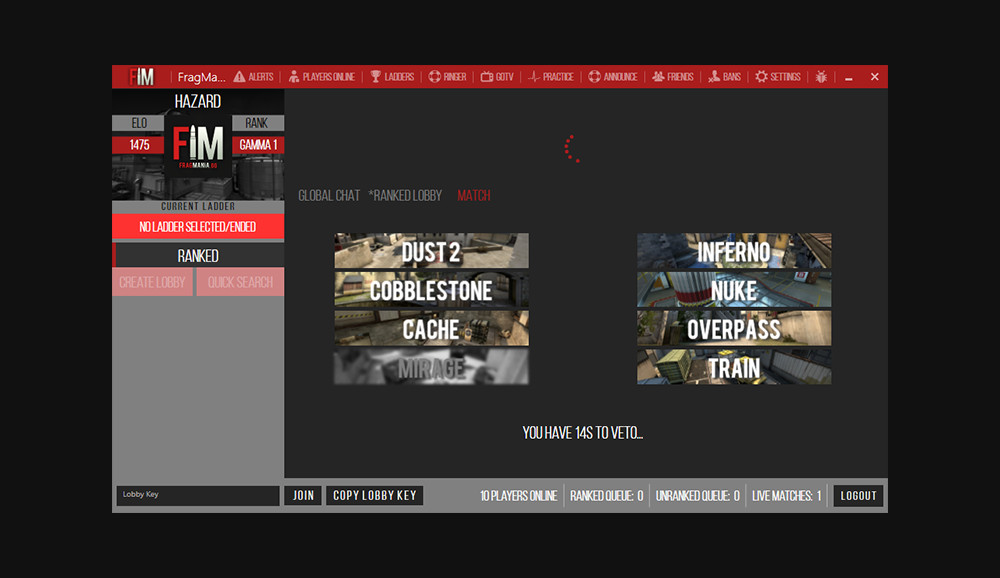 FragMania.gg screenshot 2