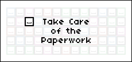 Take Care of the Paperwork: header artwork