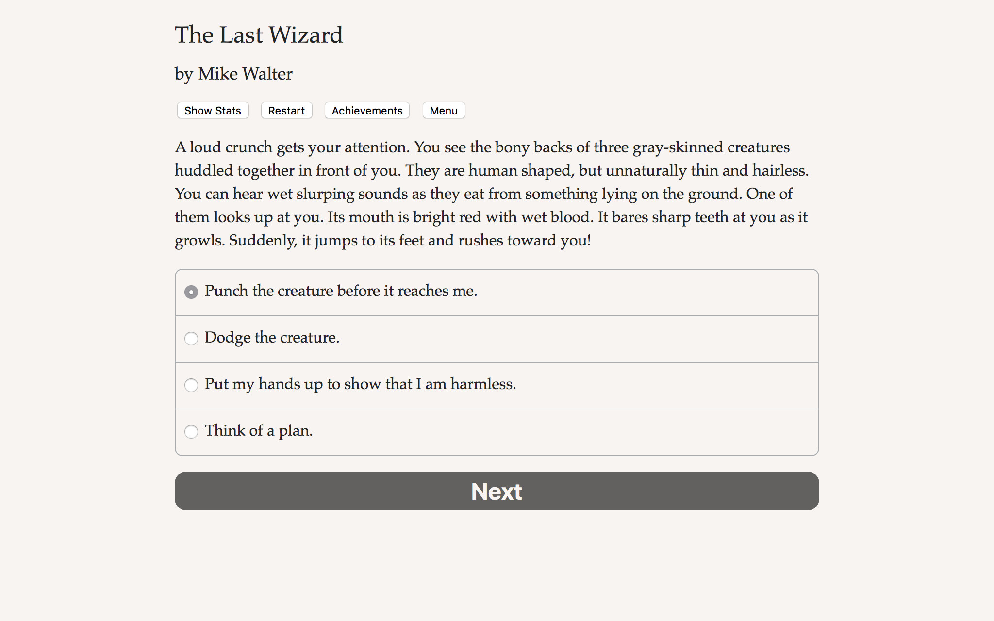 The Last Wizard screenshot 1