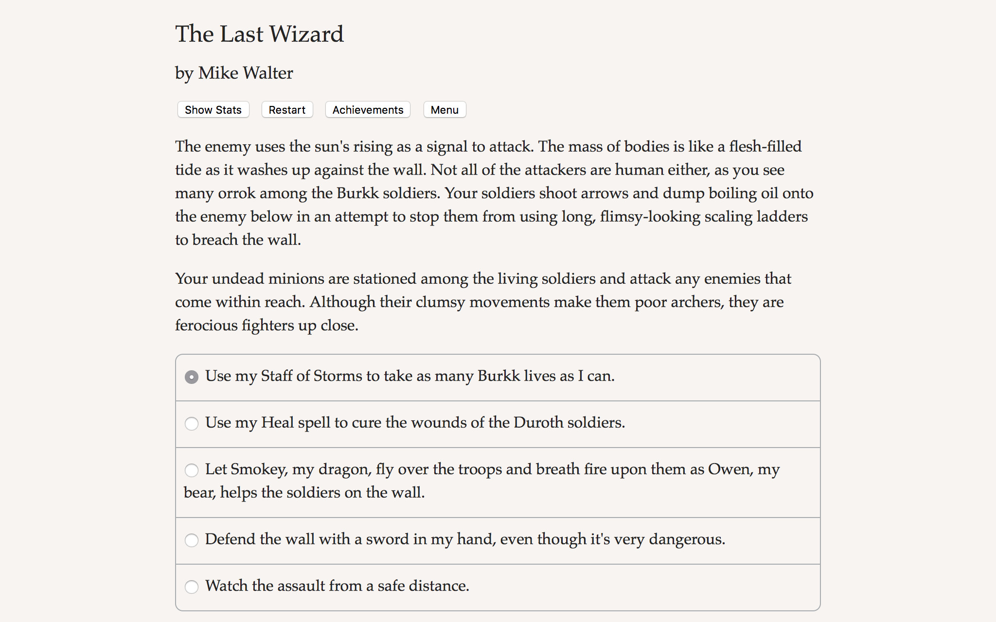 The Last Wizard screenshot 6