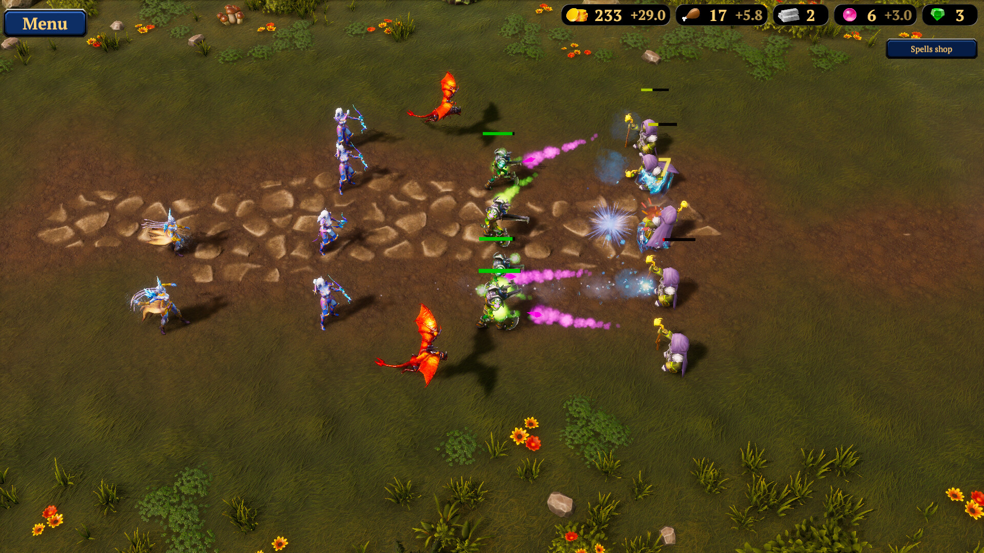 Mines and Magic screenshot 7