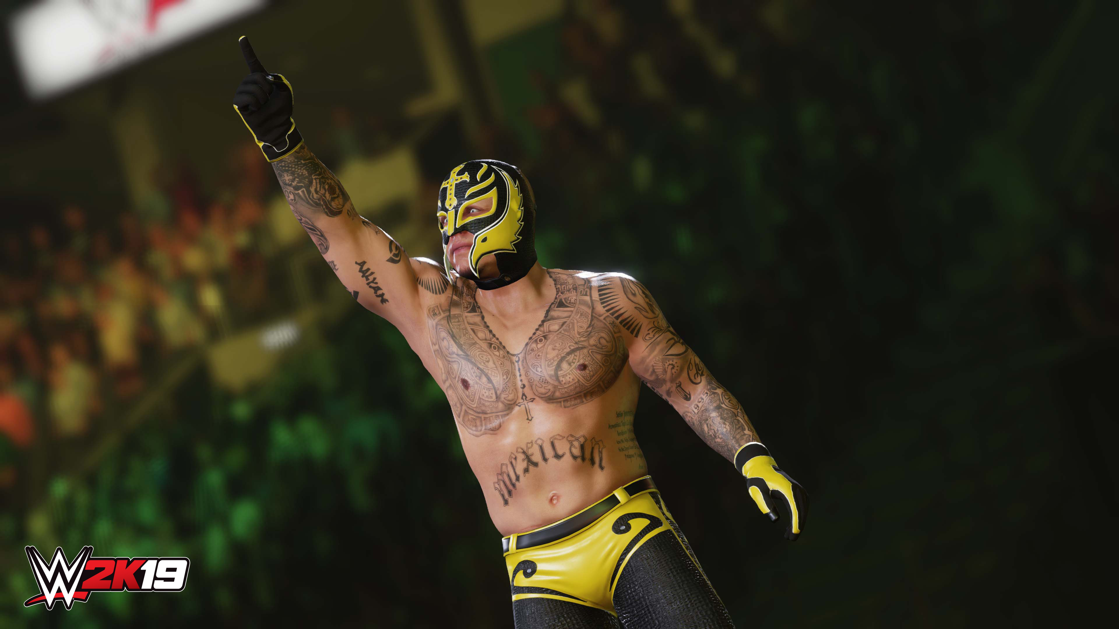 WWE 2K19 - Rey Mysterio & Ronda Rousey screenshot 2