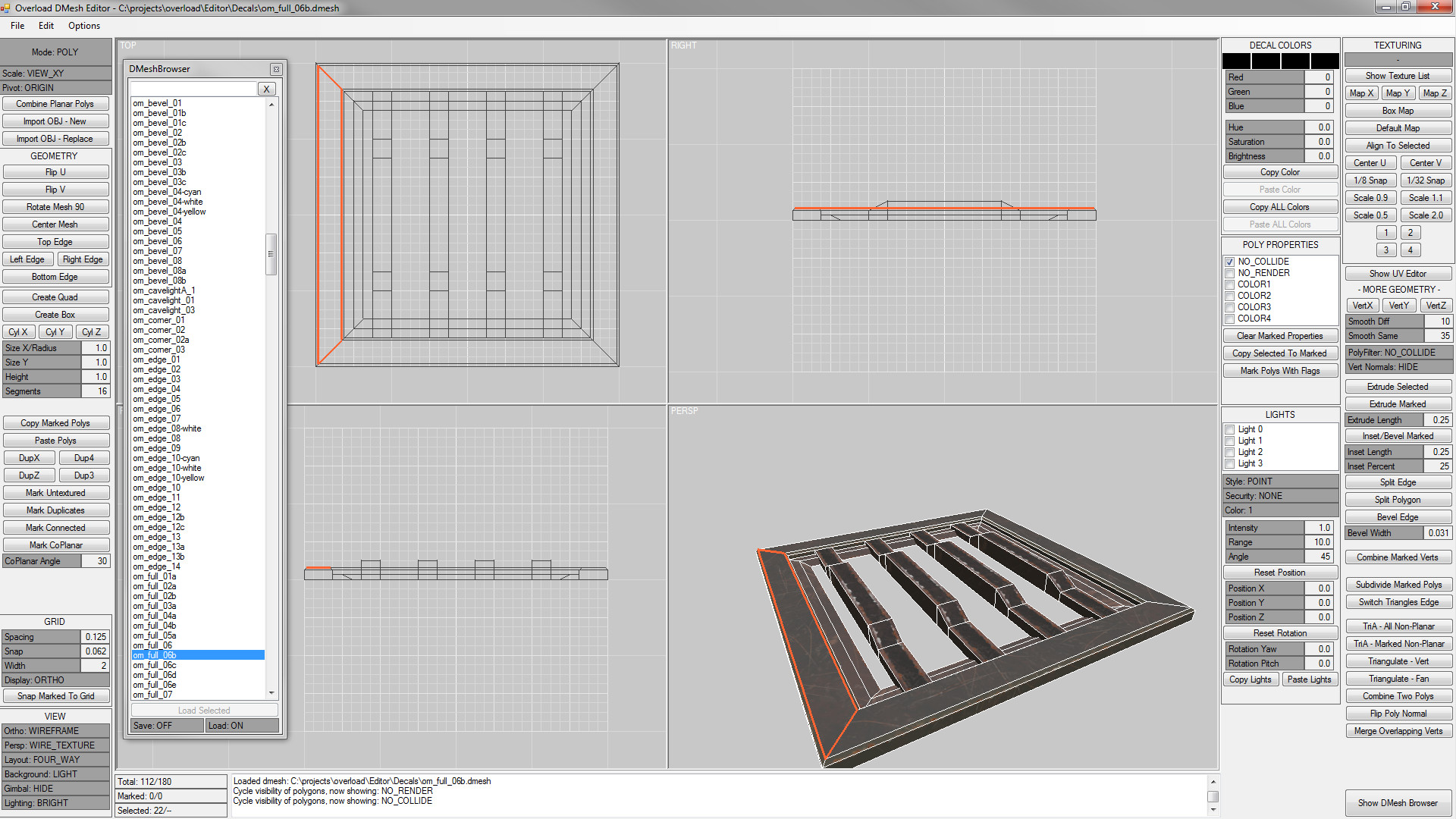 Overload Level Editor screenshot 2