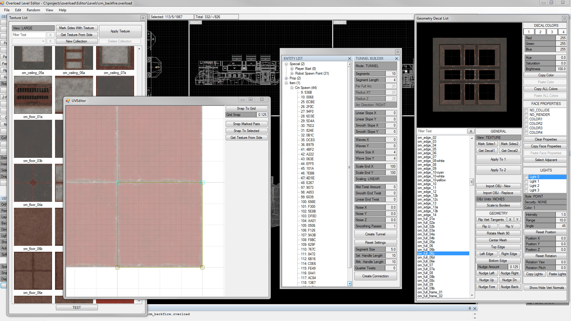 Overload Level Editor screenshot 3
