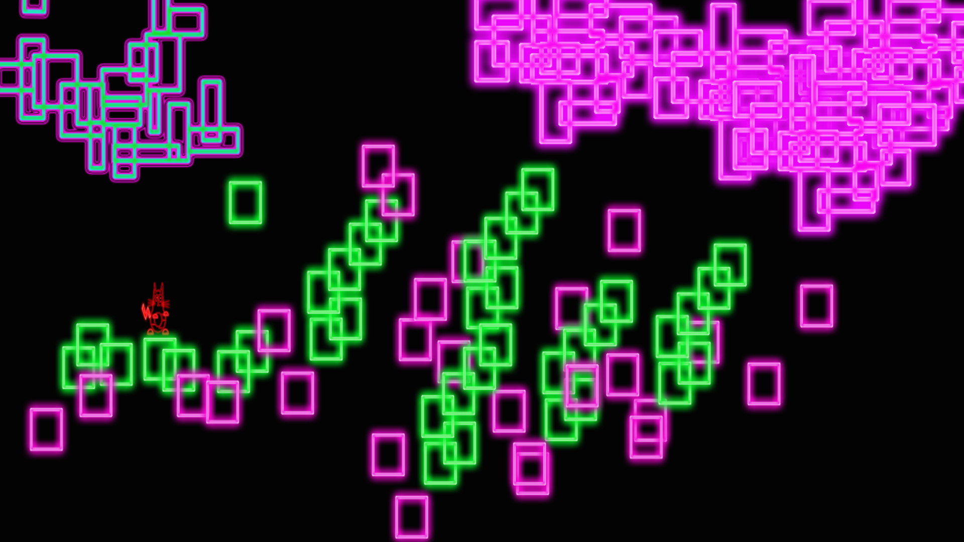 Neon Cat Tickler screenshot 1
