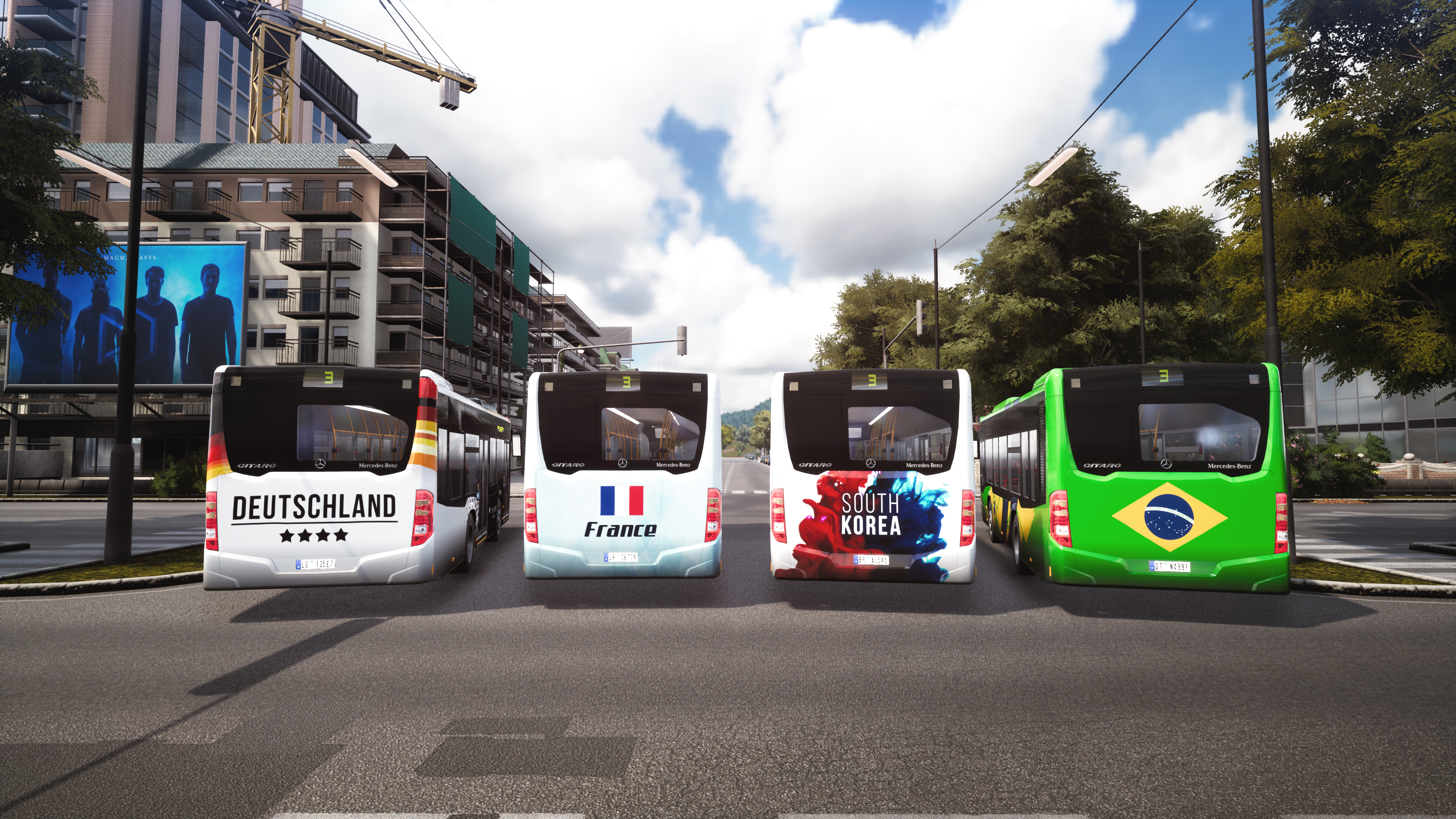 Bus Simulator 18 - Country Skin & Decal Pack screenshot 1