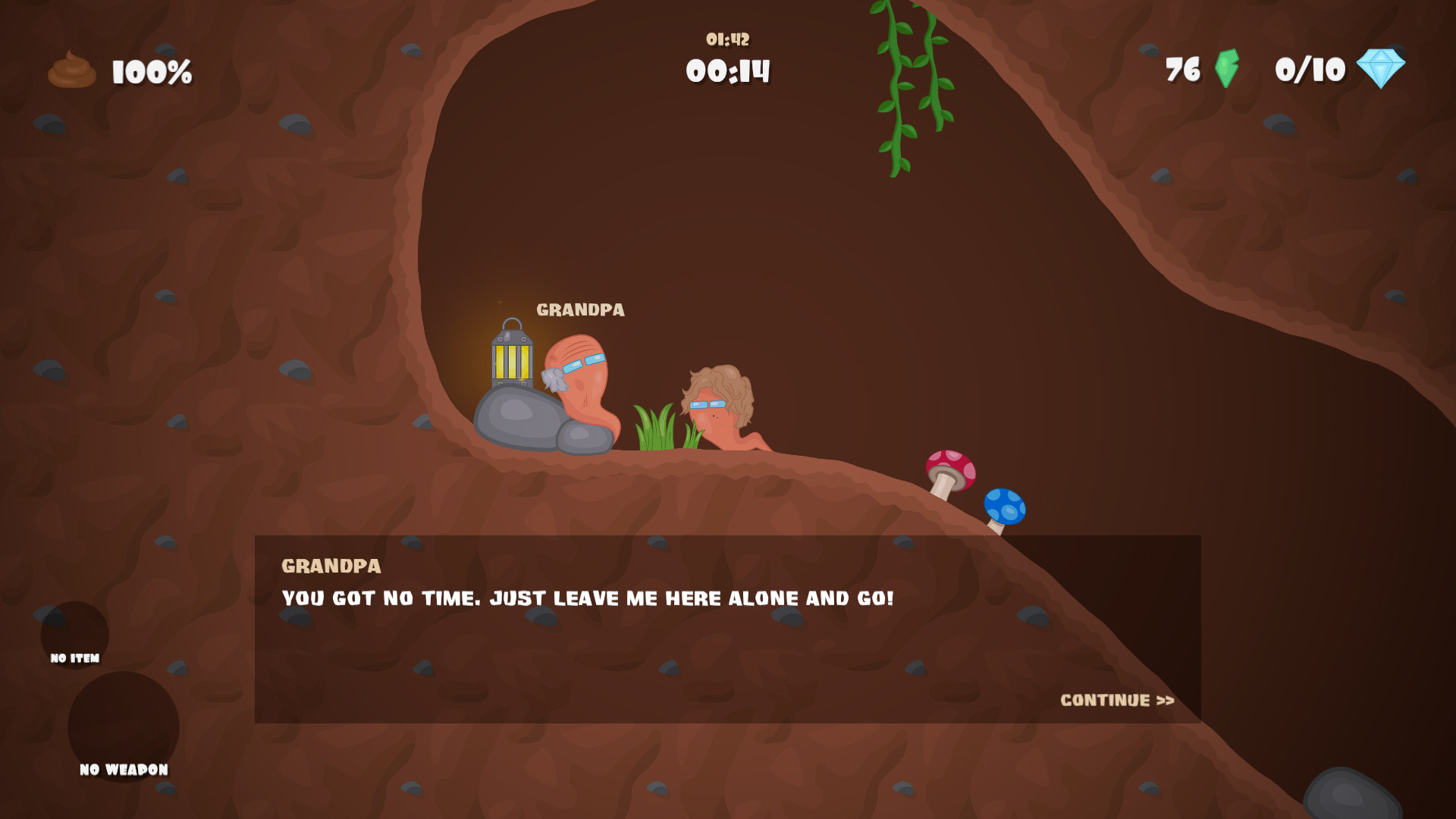 Roman The Worm screenshot 1