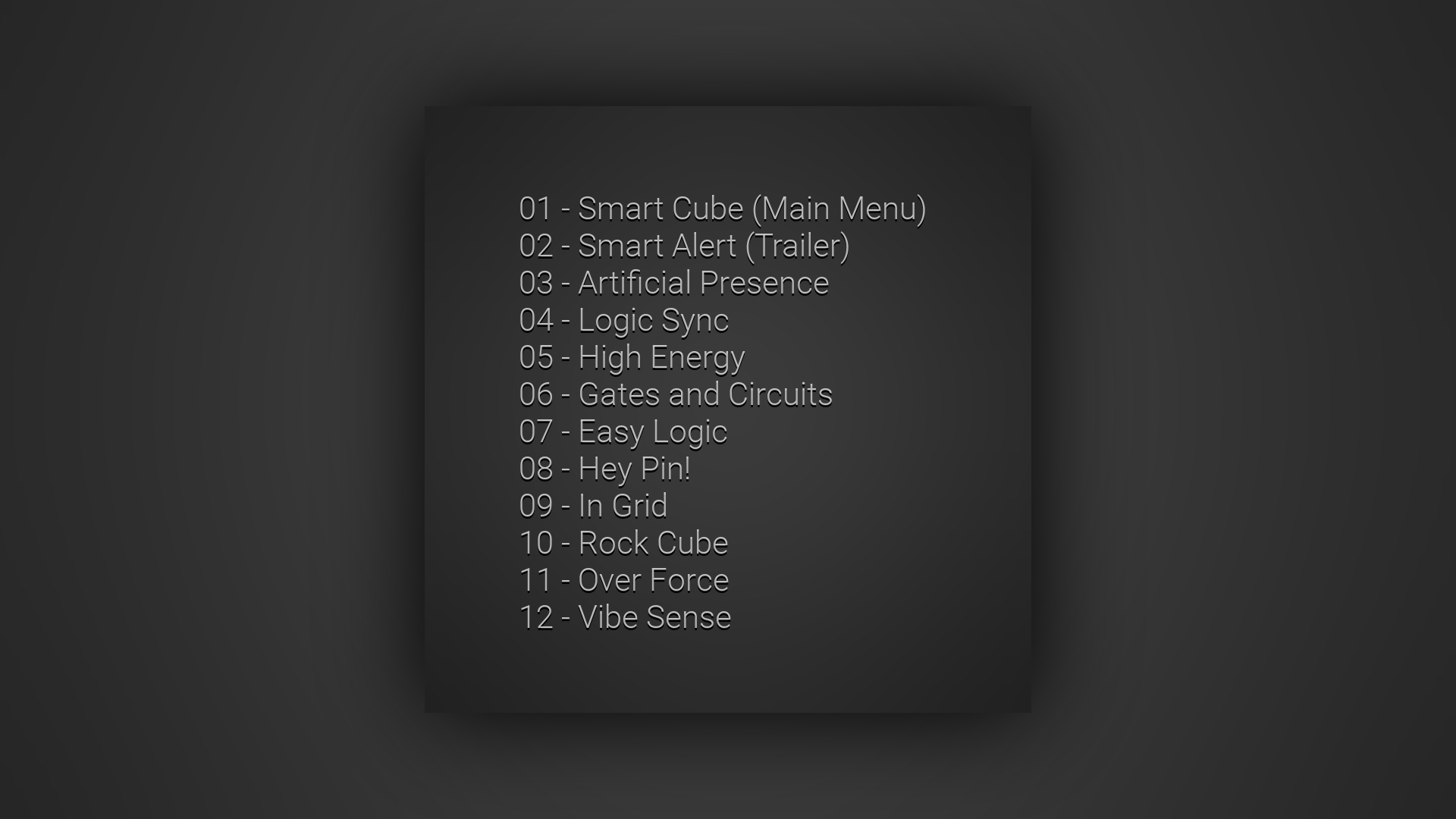 Smart Cube - Soundtrack screenshot 1