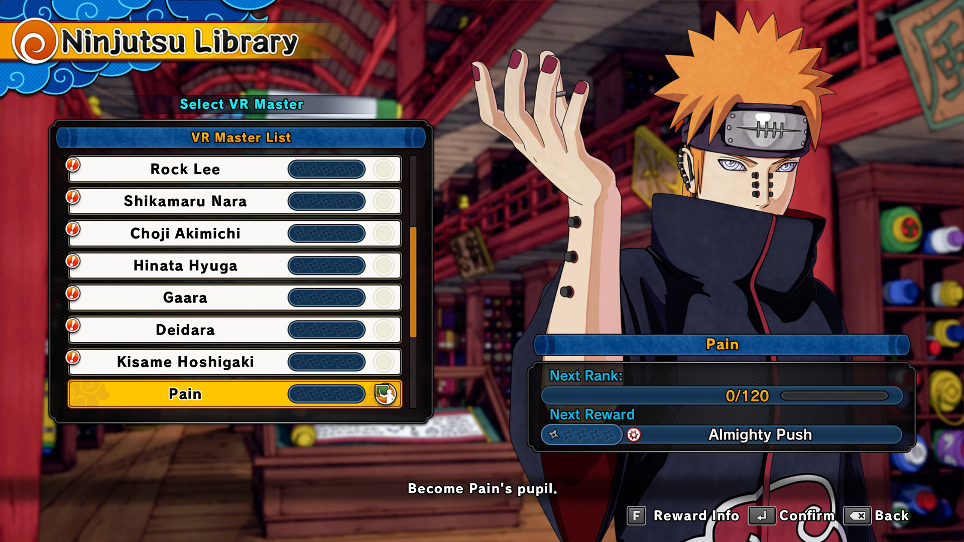 NTBSS: Master Character Pain Early Unlock screenshot 1