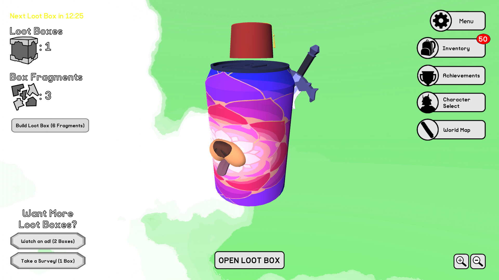 Loot Box Simulator screenshot 2