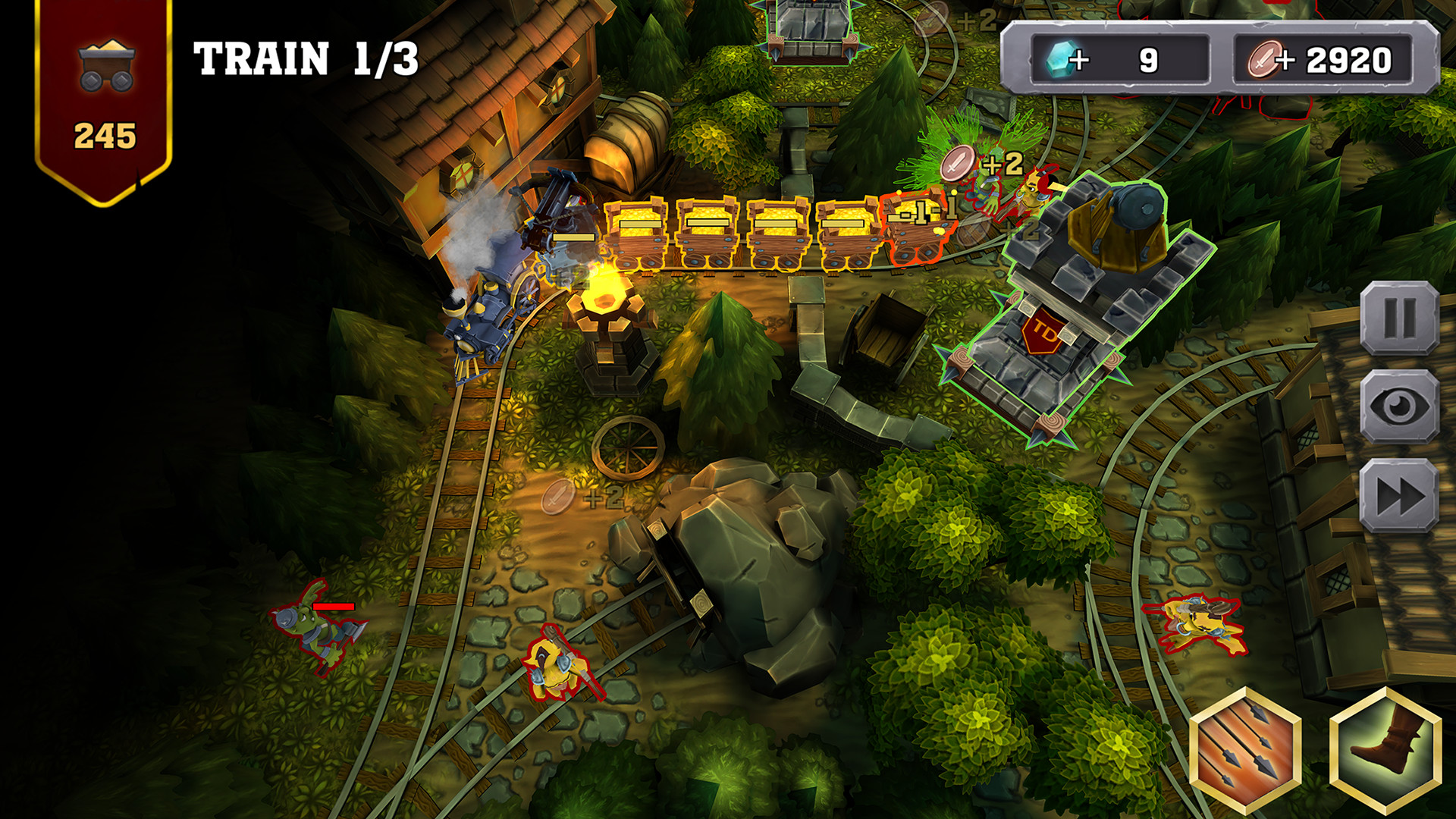 Train Tower Defense screenshot 1
