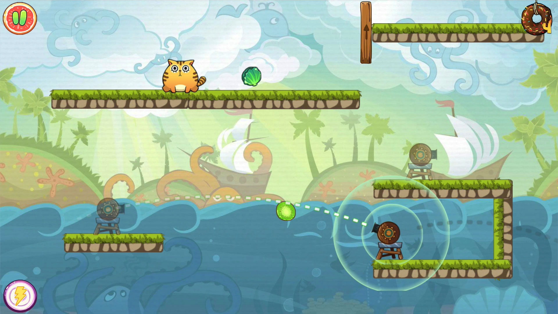 Hungry Kitty Donuts Mania screenshot 1