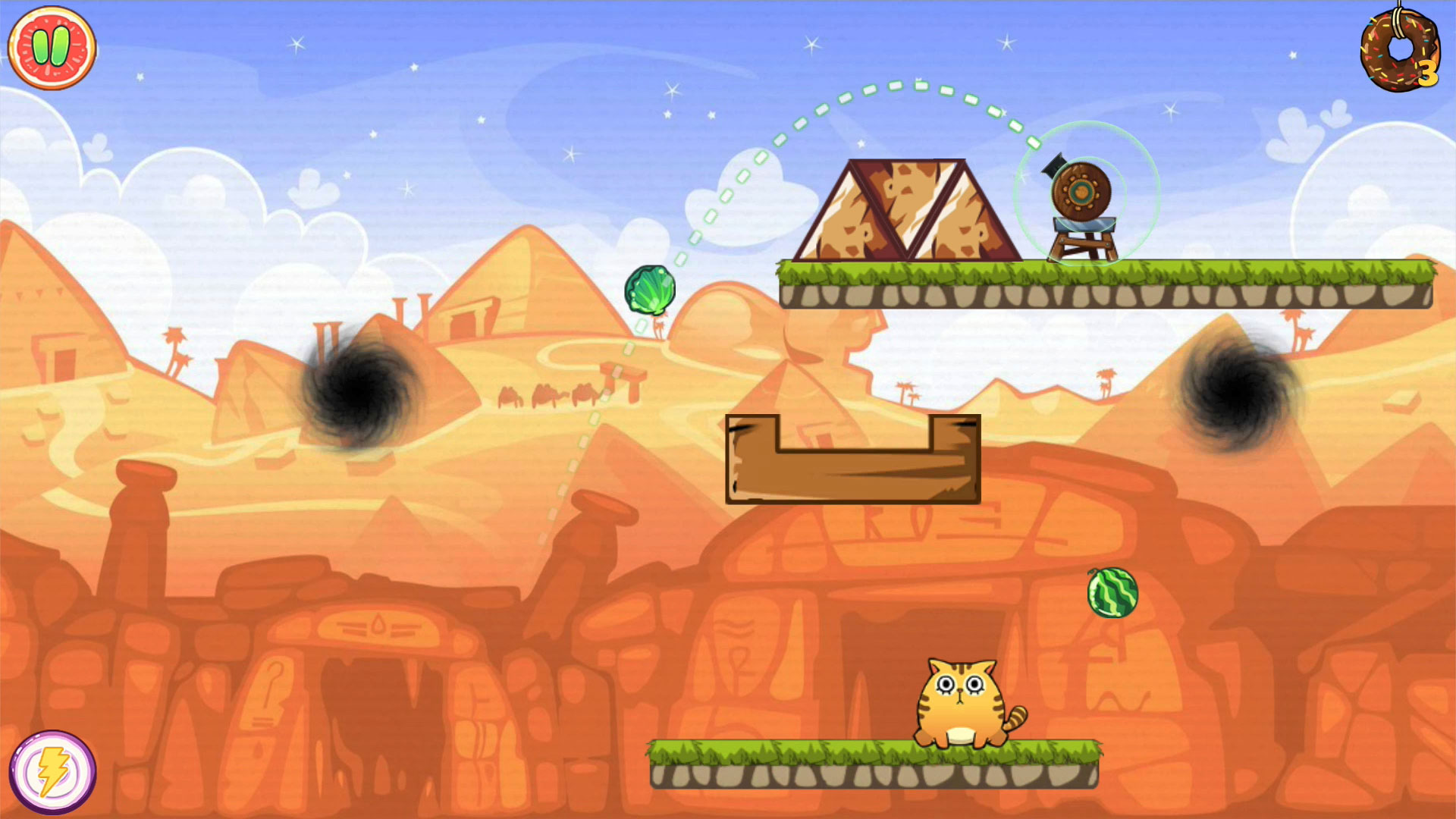 Hungry Kitty Donuts Mania screenshot 2