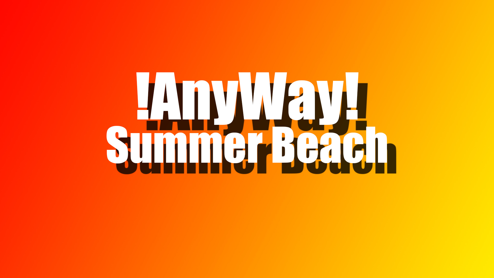 AnyWay! - Summer beach screenshot 1