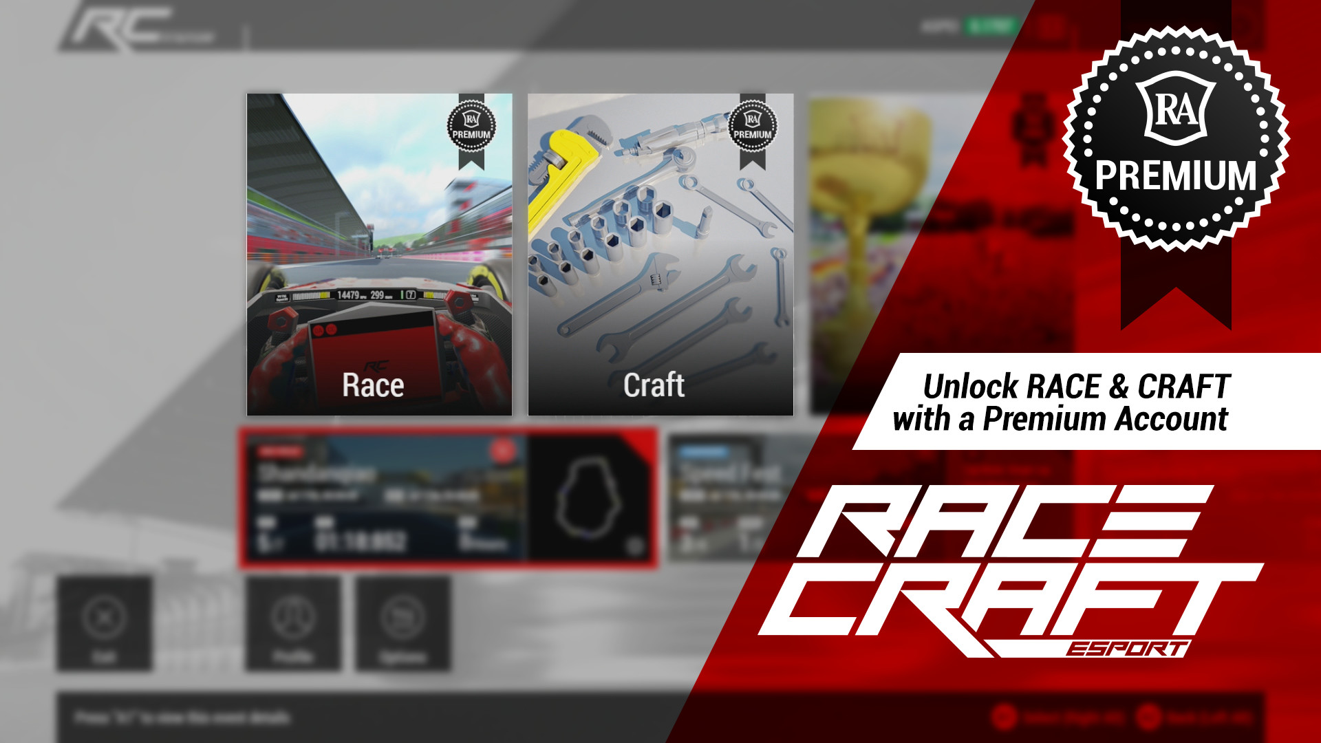 Racecraft Premium screenshot 1