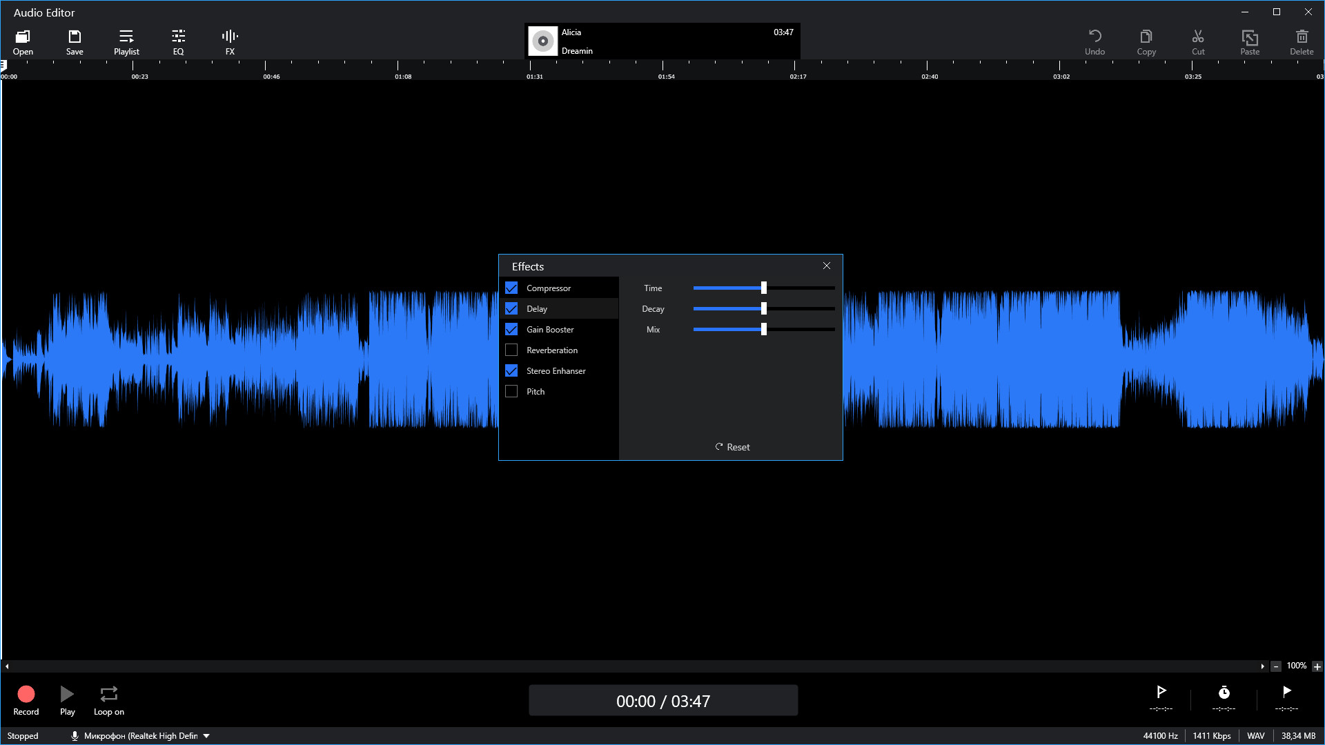 Audio Editor screenshot 4