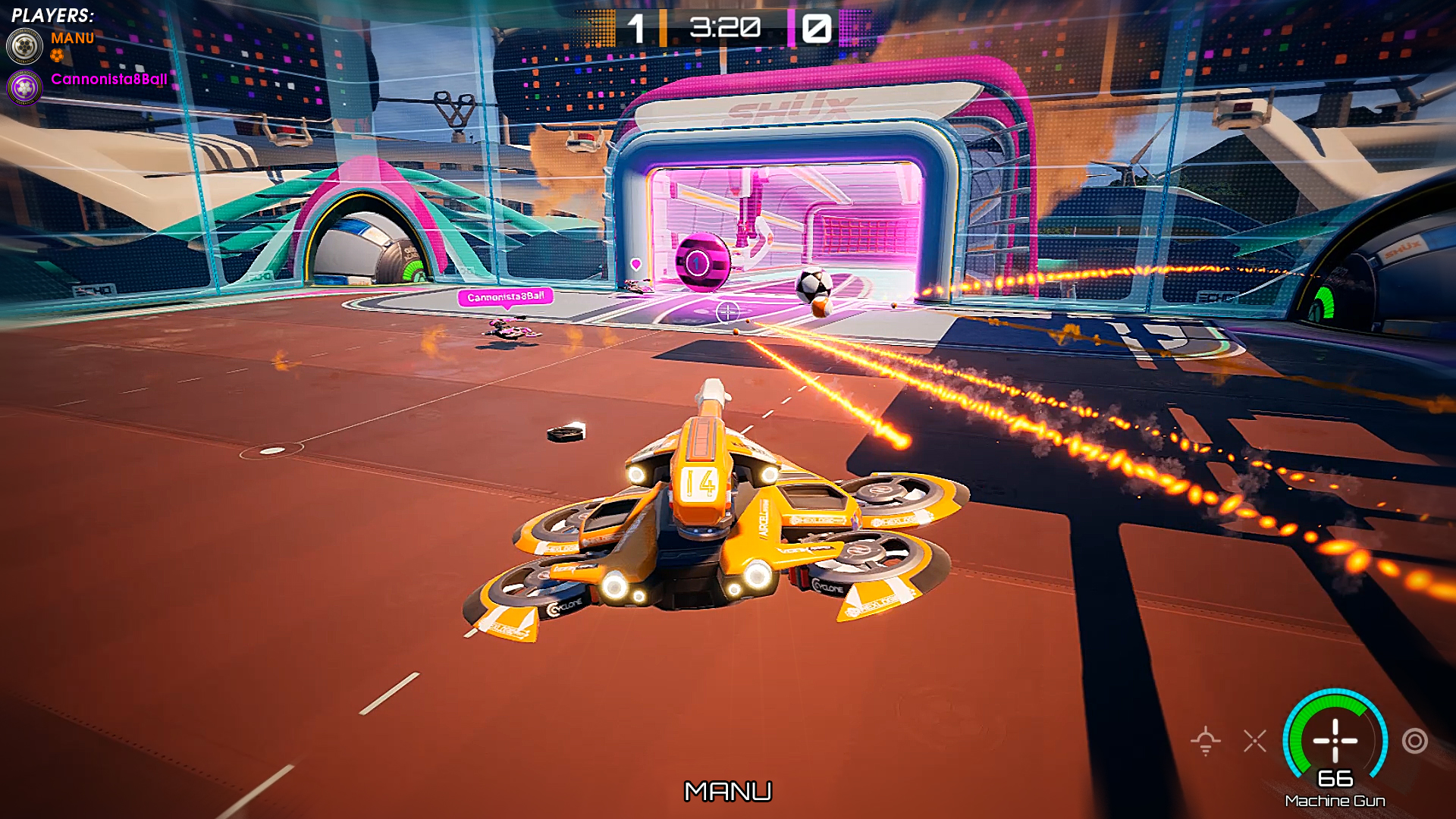 Axiom Soccer screenshot 1