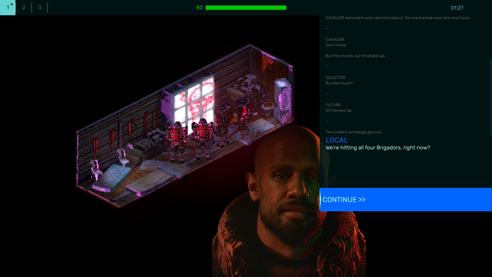 Brigador Killers gameplay screenshot 1