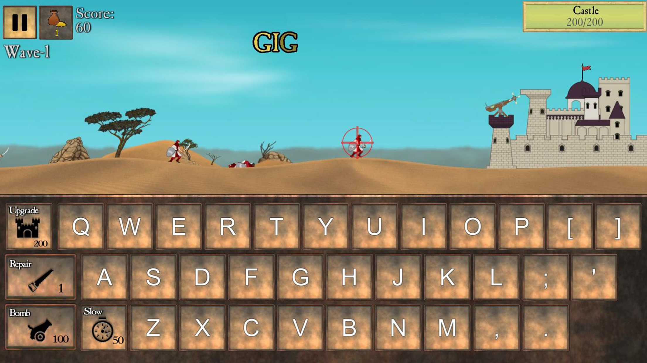 Type Defense screenshot 1