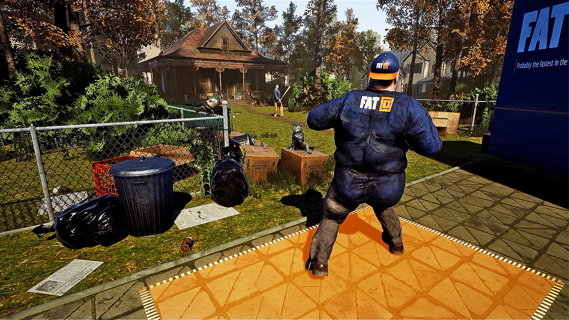 Fat[EX] Courier Simulator screenshot 6