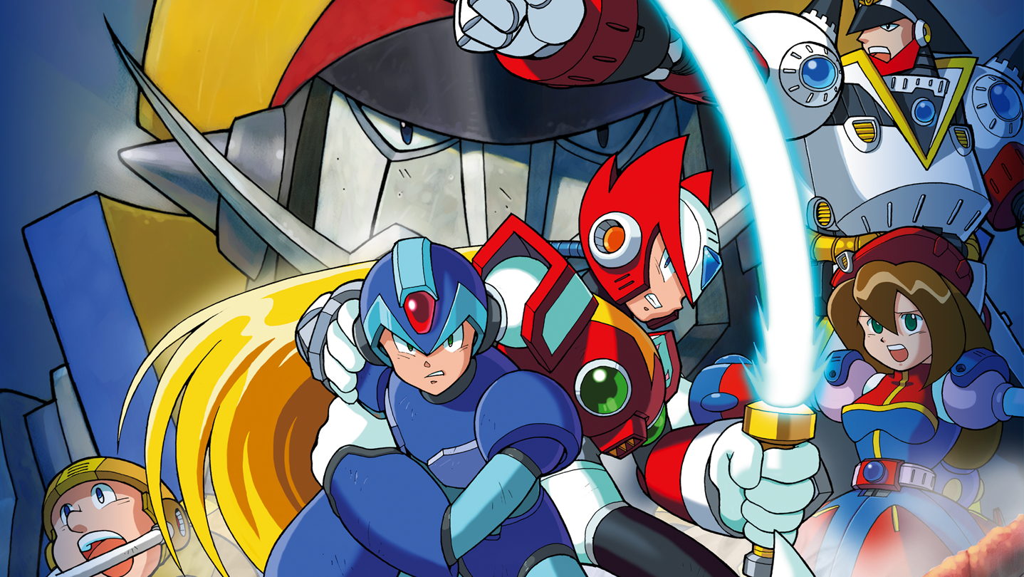 希少　店頭用　ロックマン X4　ROCKMAN　販促ポスター 希少 店頭用 ロックマン X4 ROCKMAN 販促ポスター 希少 店頭用